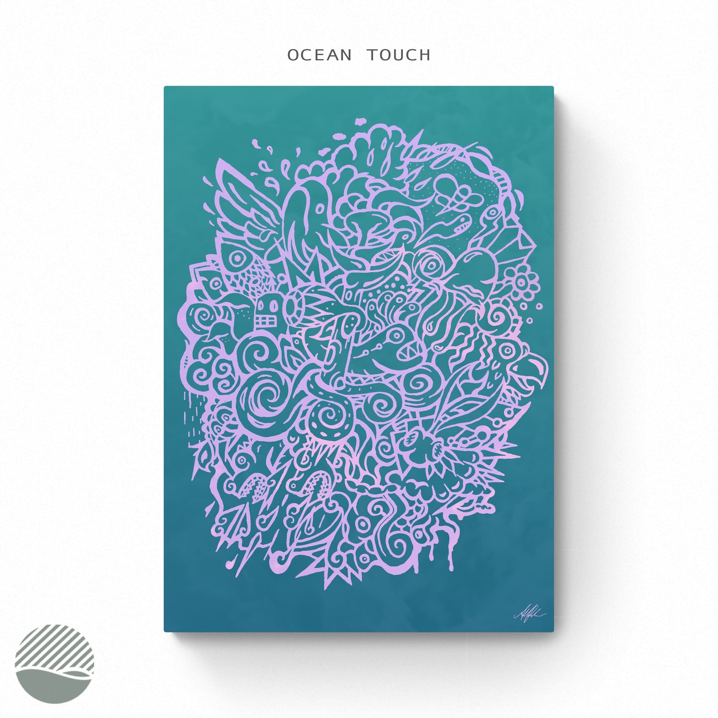 Imaginary Ocean af Alan Pedersen - Alantherock