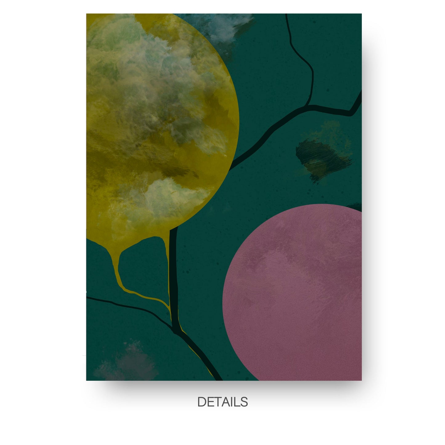 NOKUKO - art - Alan Pedersen - ALANTHEROCK - Finding paths - Dark Green - art details