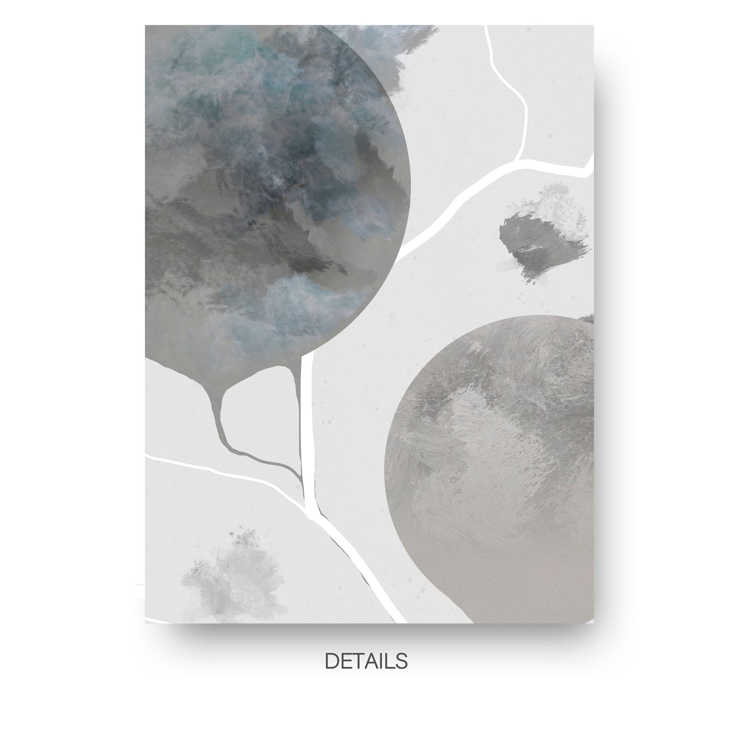 NOKUKO - art - Alan Pedersen - ALANTHEROCK - Finding paths - Grey - art details