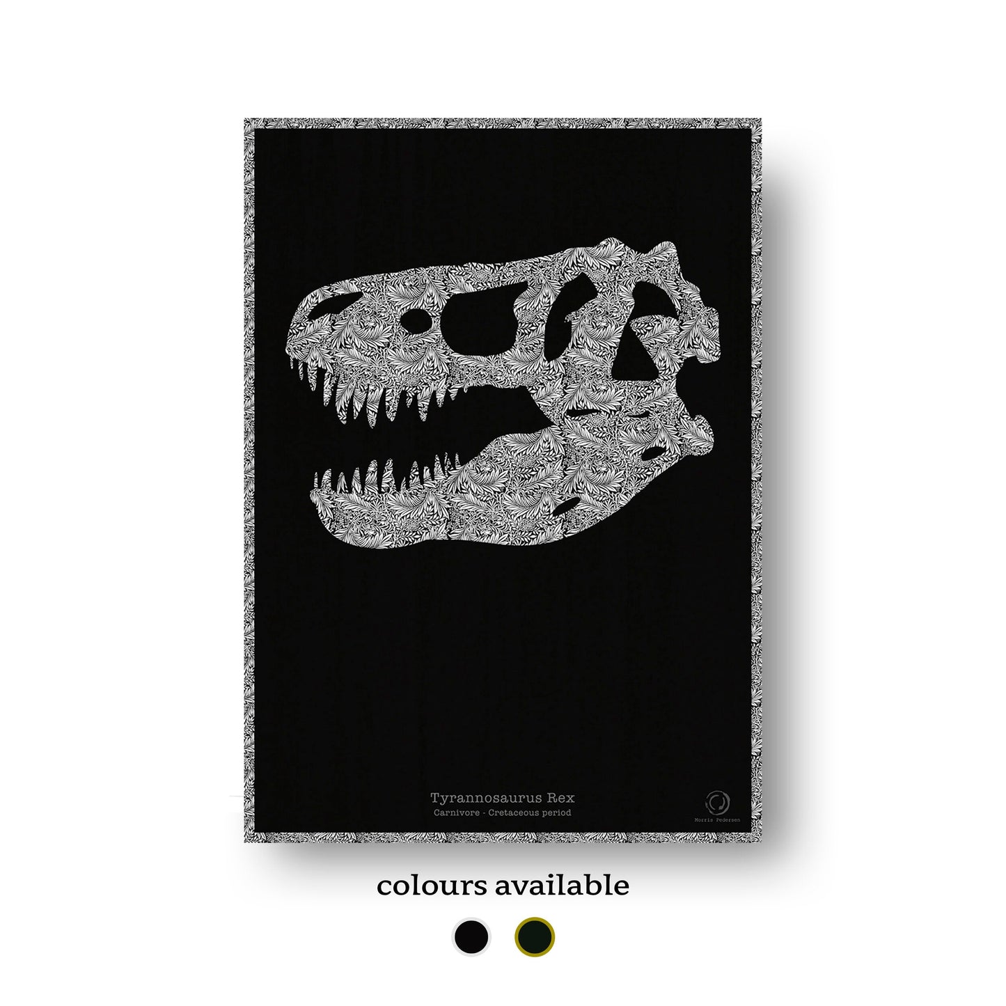 NOKUKO - Art - Pública Rework - Patterns of ancient life Morris Pedersen dark - colours available