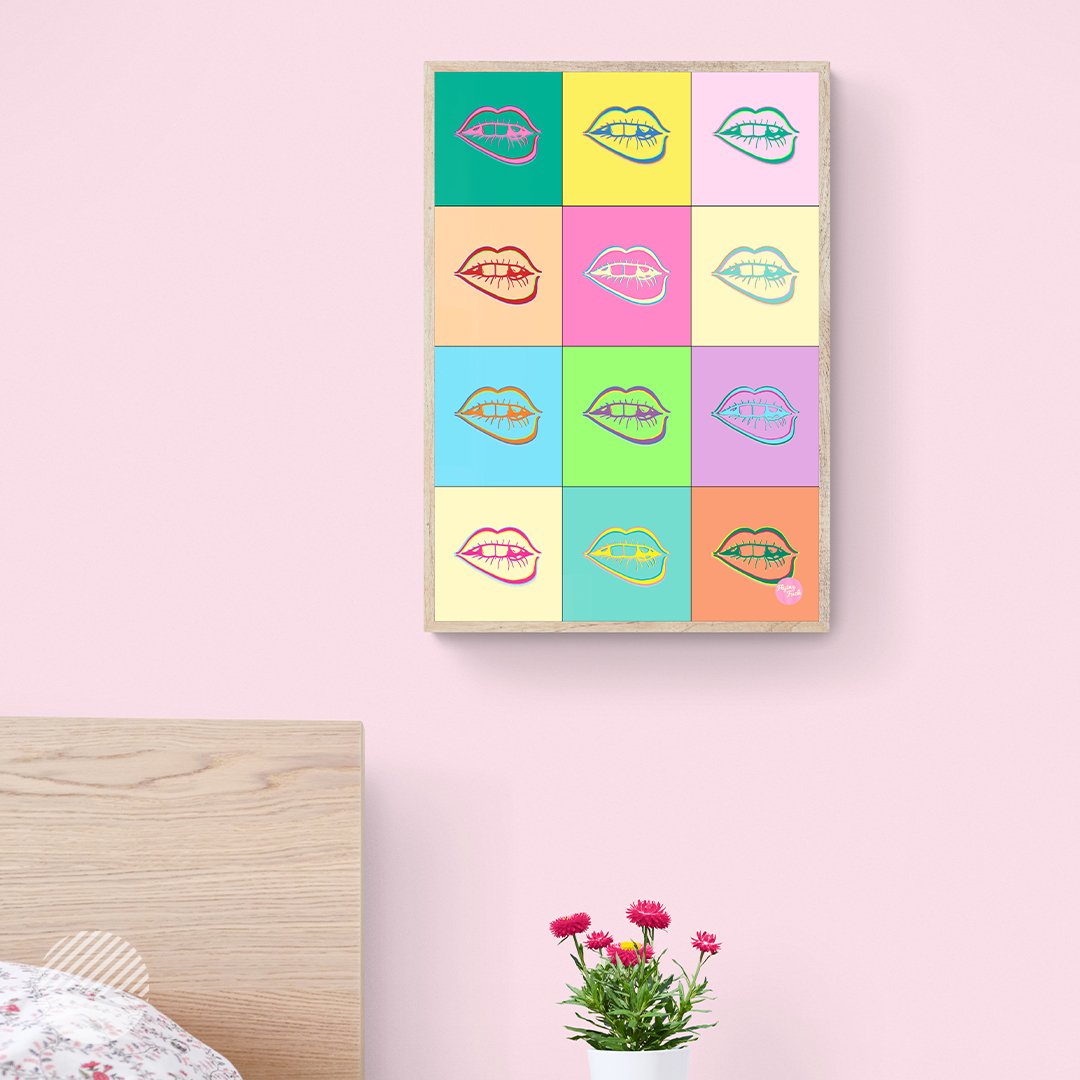 NOKUKO - Art - Flying Fuck - Pleasure - mockup bedroom