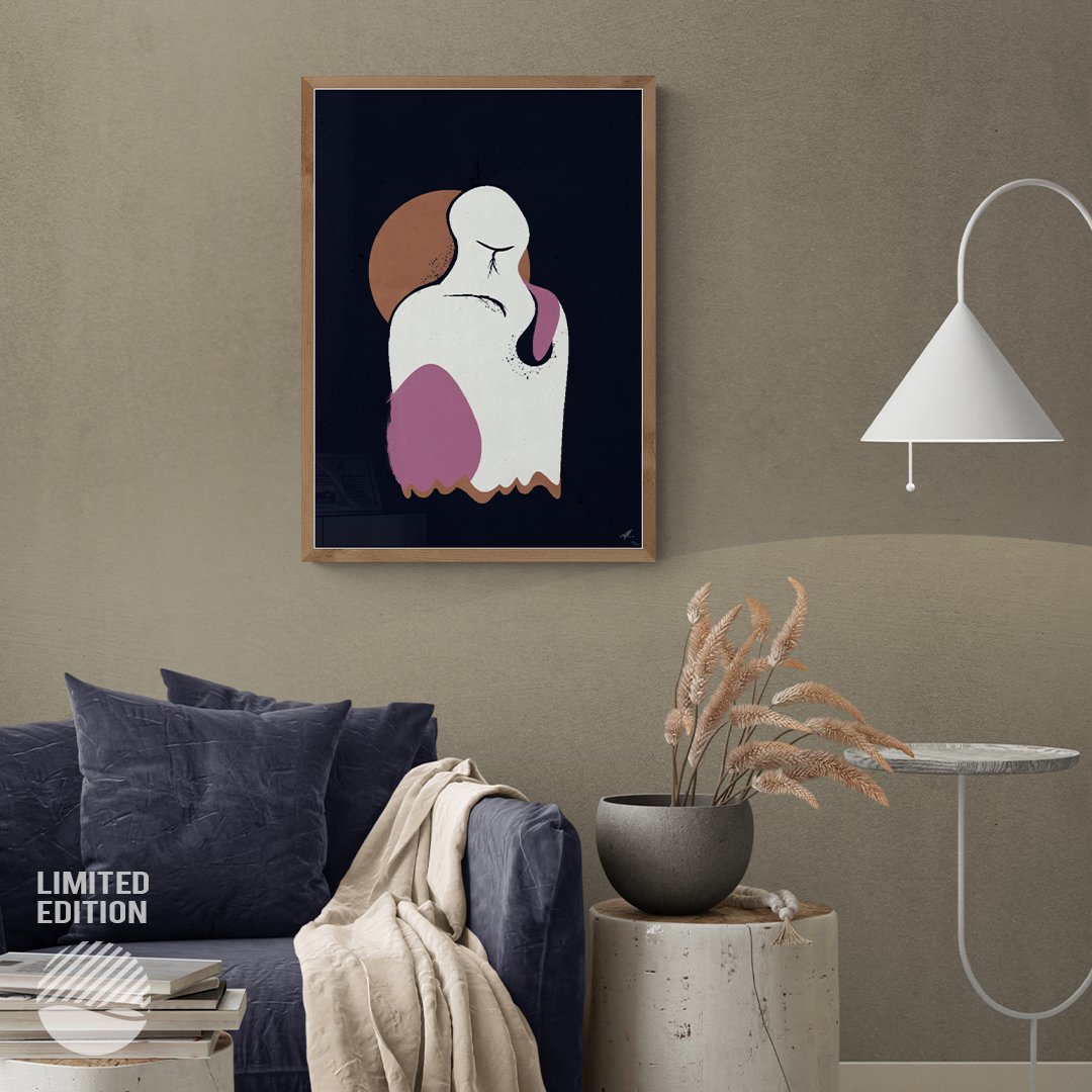 NOKUKO - Art - Alan Pedersen - ALANTHEROCK - without armour - Limited edition - mockup front