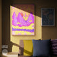 NOKUKO - Art - Alan Pedersen - ALANTHEROCK - Unexplored horizon - Limited edition - warm edition - mockup livingroom