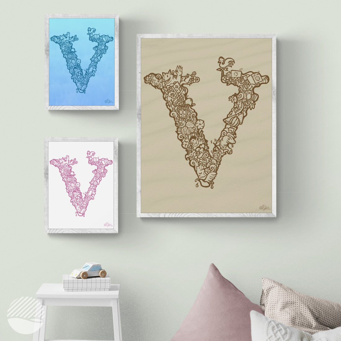 V, Danish Edition by Alpe: A Letter That Starts With a Name