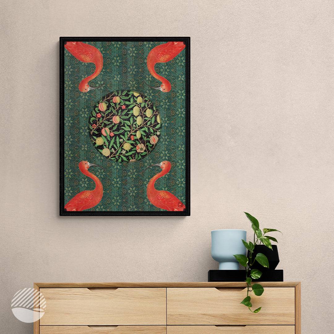 Birds and fruits Merian Morris by Pública Rework