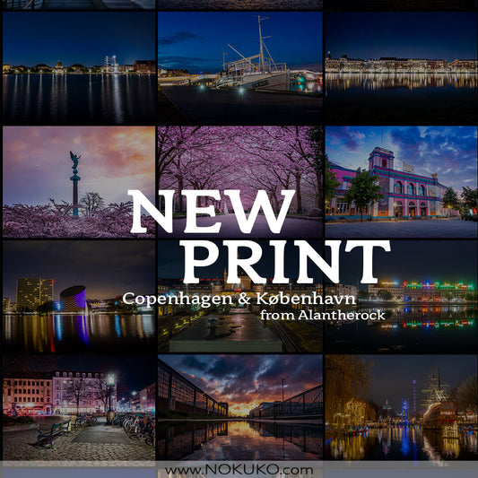 New Print - A love letter to Copenhagen by Alan Pedersen, Alantherock