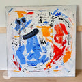 Abstract no.15 - Abstrakt nr.15 by Lis Lauendorf. Original painting, available in 55cm x 57cm Abstract no.15 by Lis Lauendorf -...