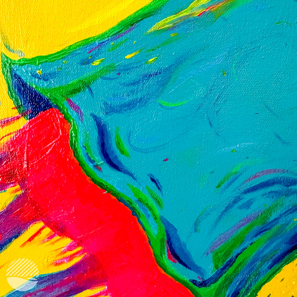 Detail closeup of Ancestor by Alan Pedersen (Alantherock)