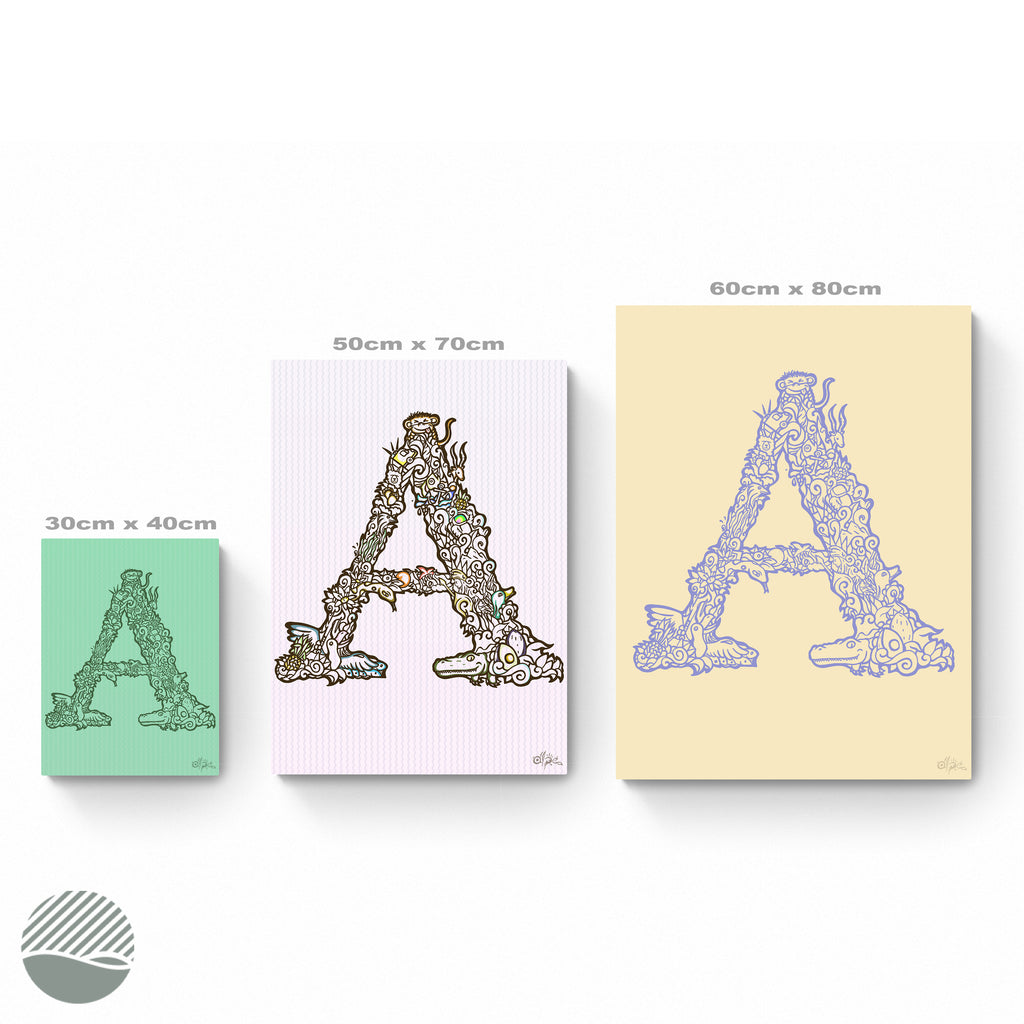 Available sizes of A - Danish Edition by Alpe