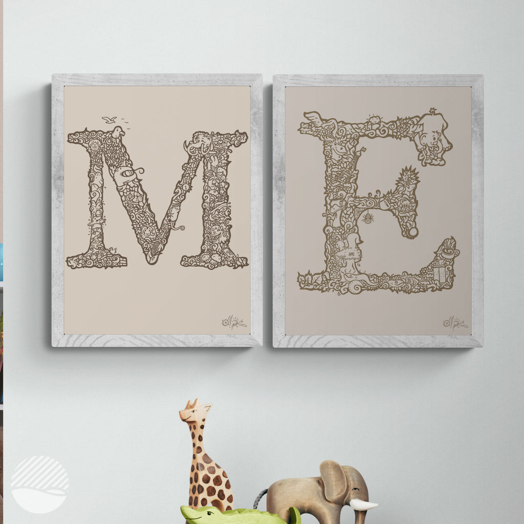M - Danish Edition by Alpe displayed in a room setting