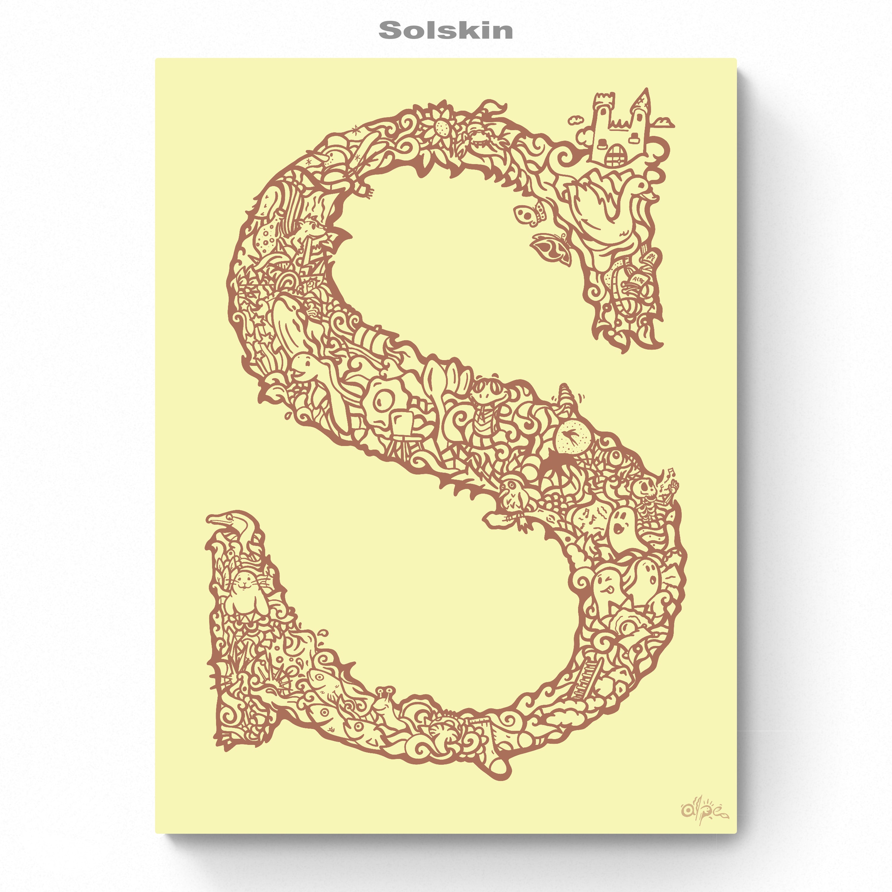 S i Dansk udgave af Alpe  - Solskin