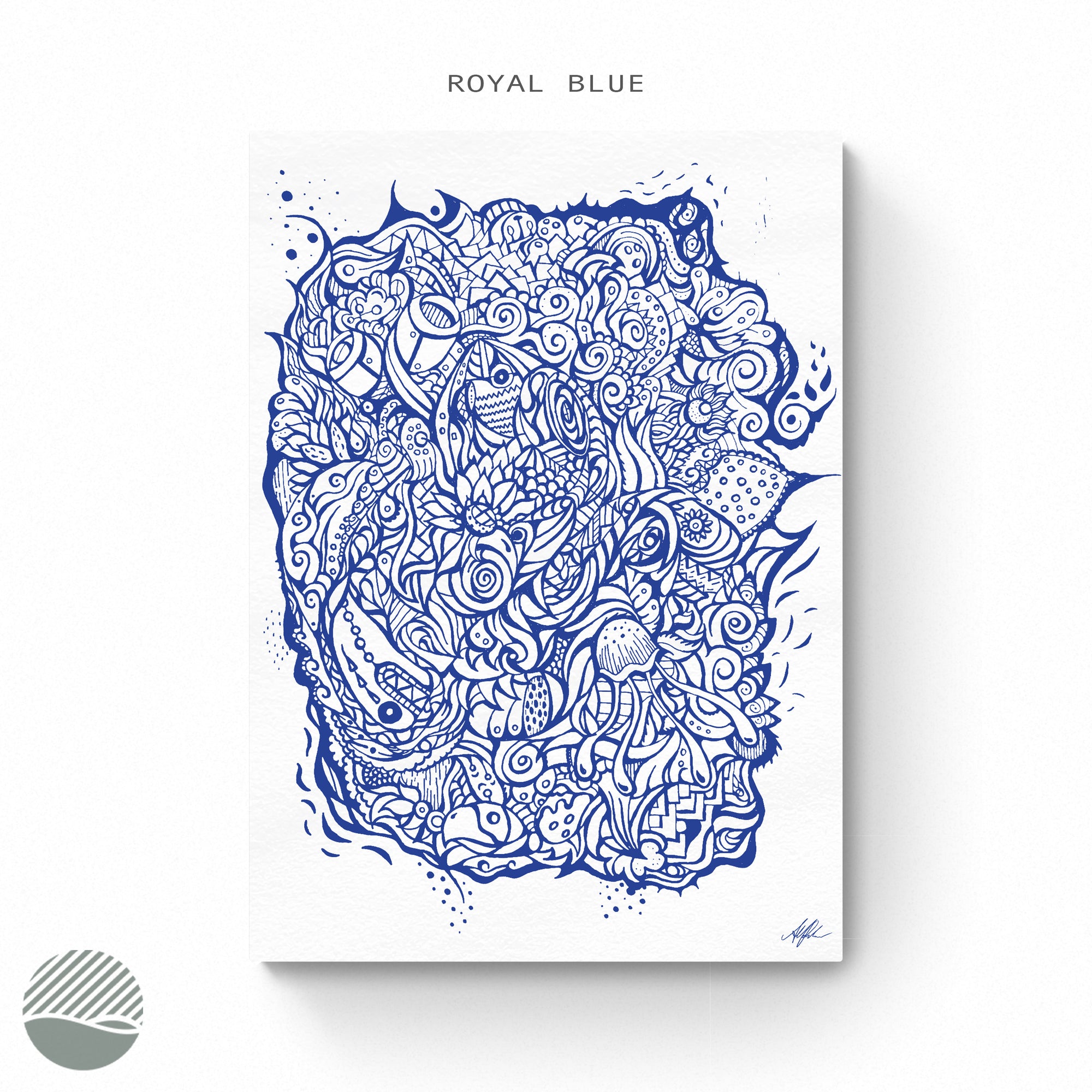 Dream world art print by Alan Pedersen on landing page