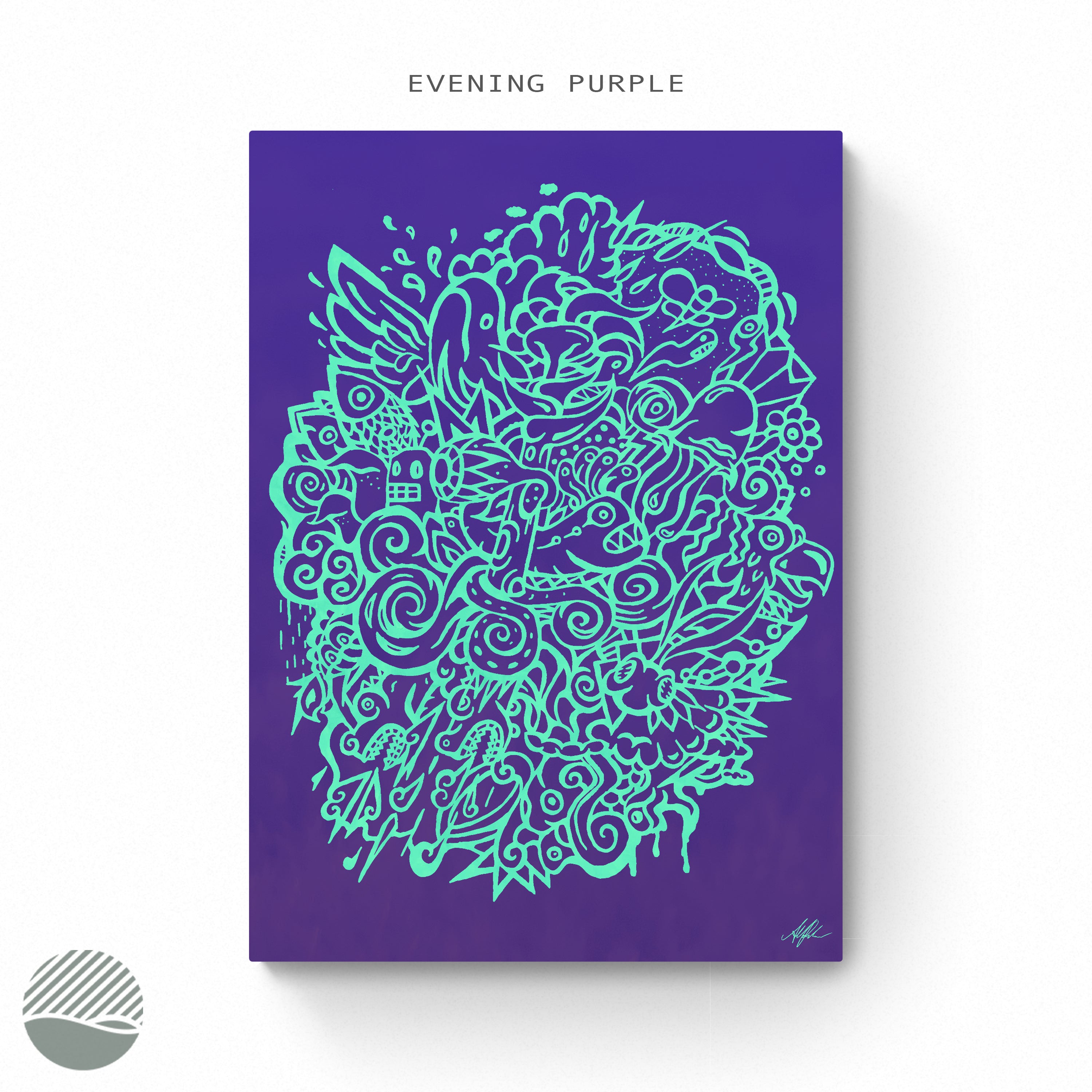 Imaginary Ocean by Alan Pedersen - Alantherock