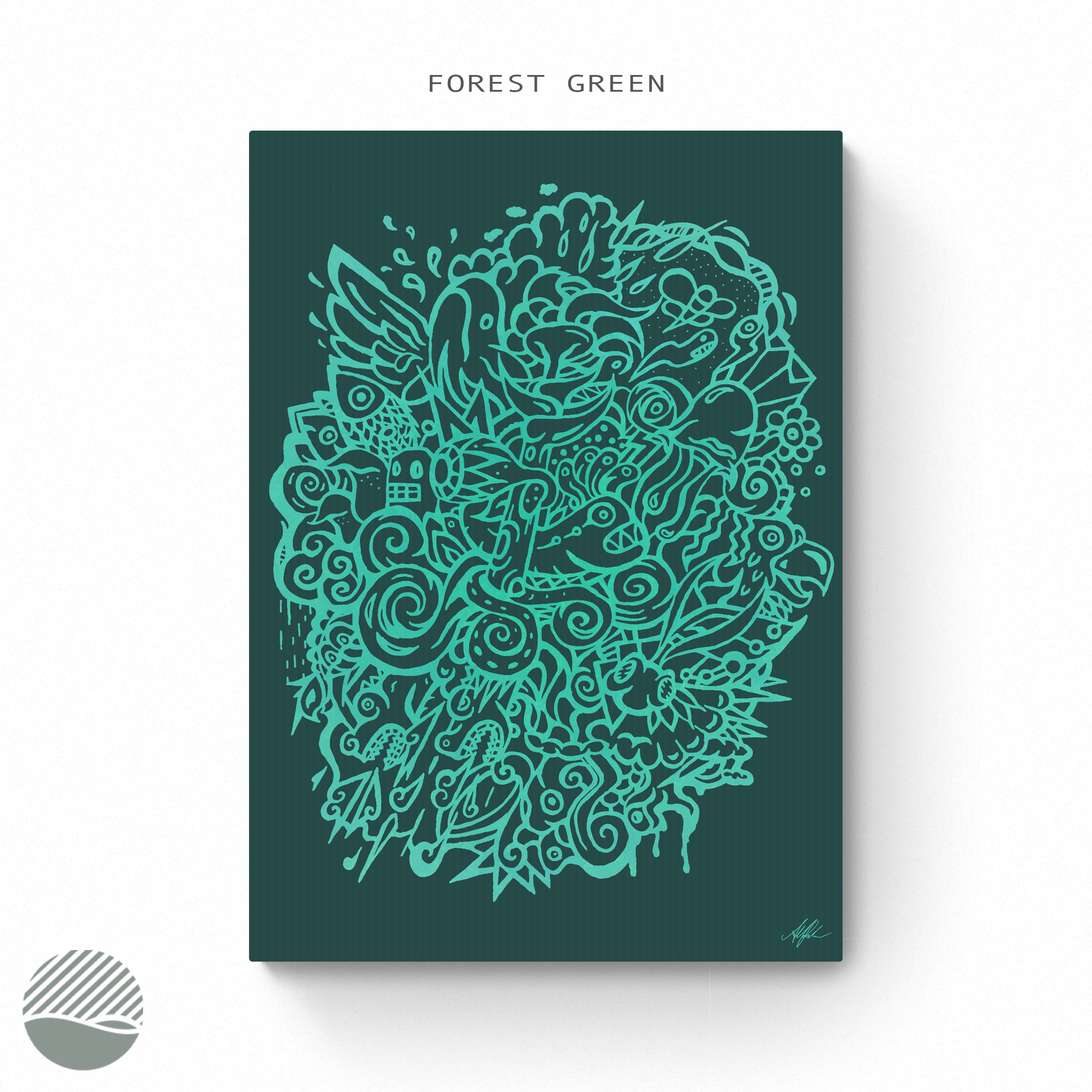 Imaginary Ocean by Alan Pedersen - Alantherock