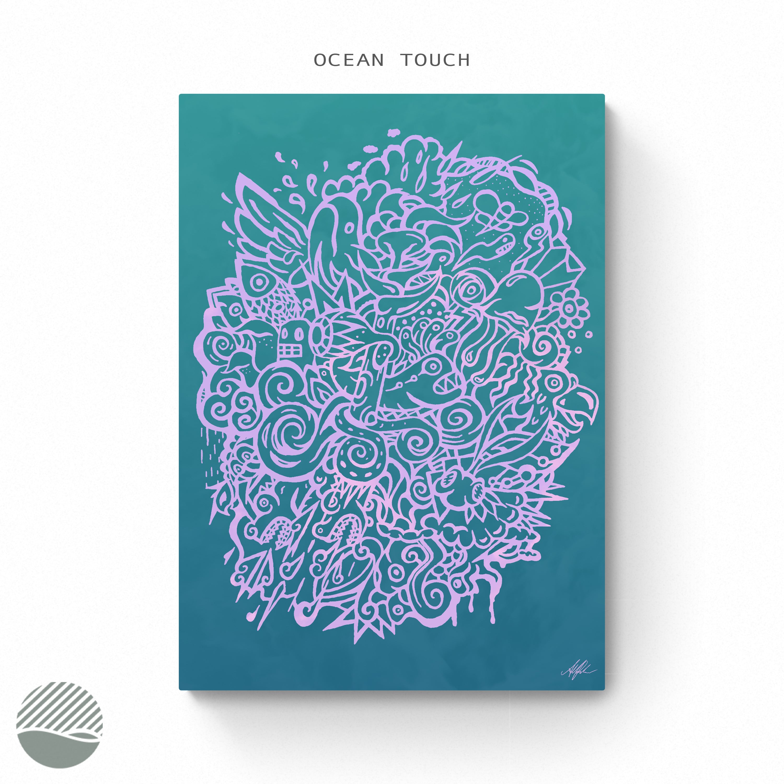 Imaginary Ocean by Alan Pedersen - Alantherock