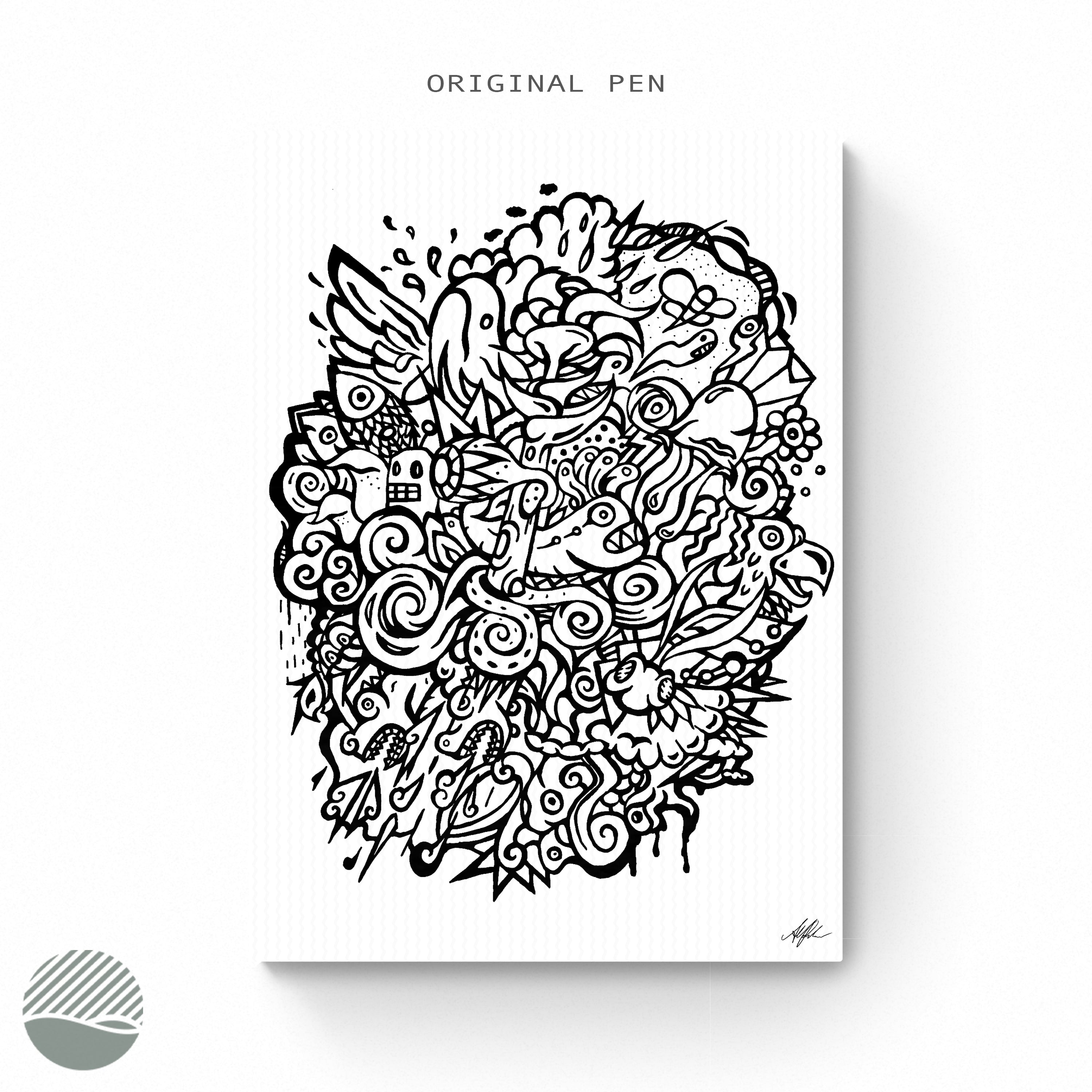 Imaginary Ocean by Alan Pedersen - Alantherock