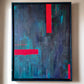 Mockup front photo of Break of Light by Alan Pedersen - ALANTHEROCK. An original acrylic painting with drawn details in 64cm x 86cm dimension.