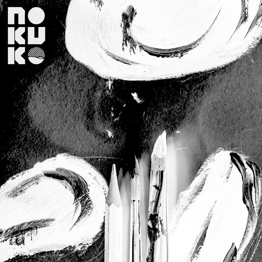 NOKUKO - Art brush - Alan Pedersen - ALANTHEROCK - NOKUKO  inverse