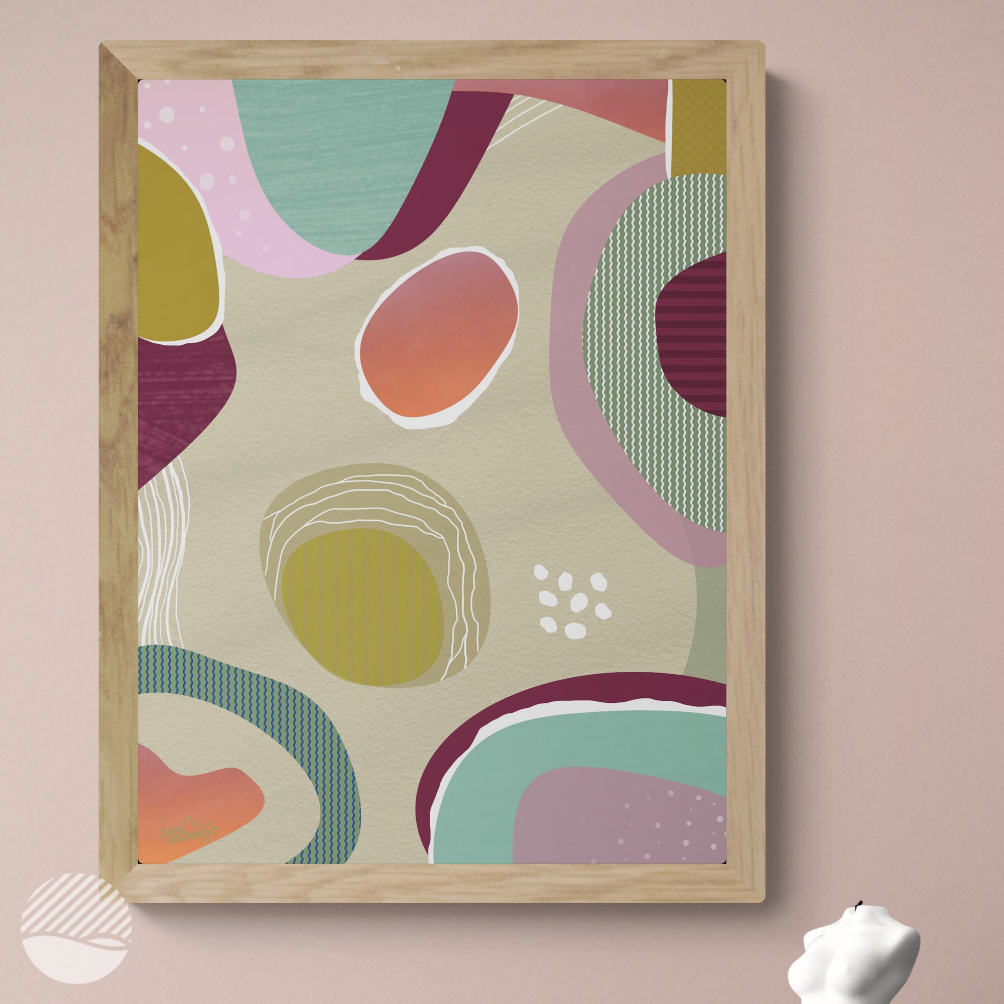 On The Beach art print by SOAL Studio on landing page
