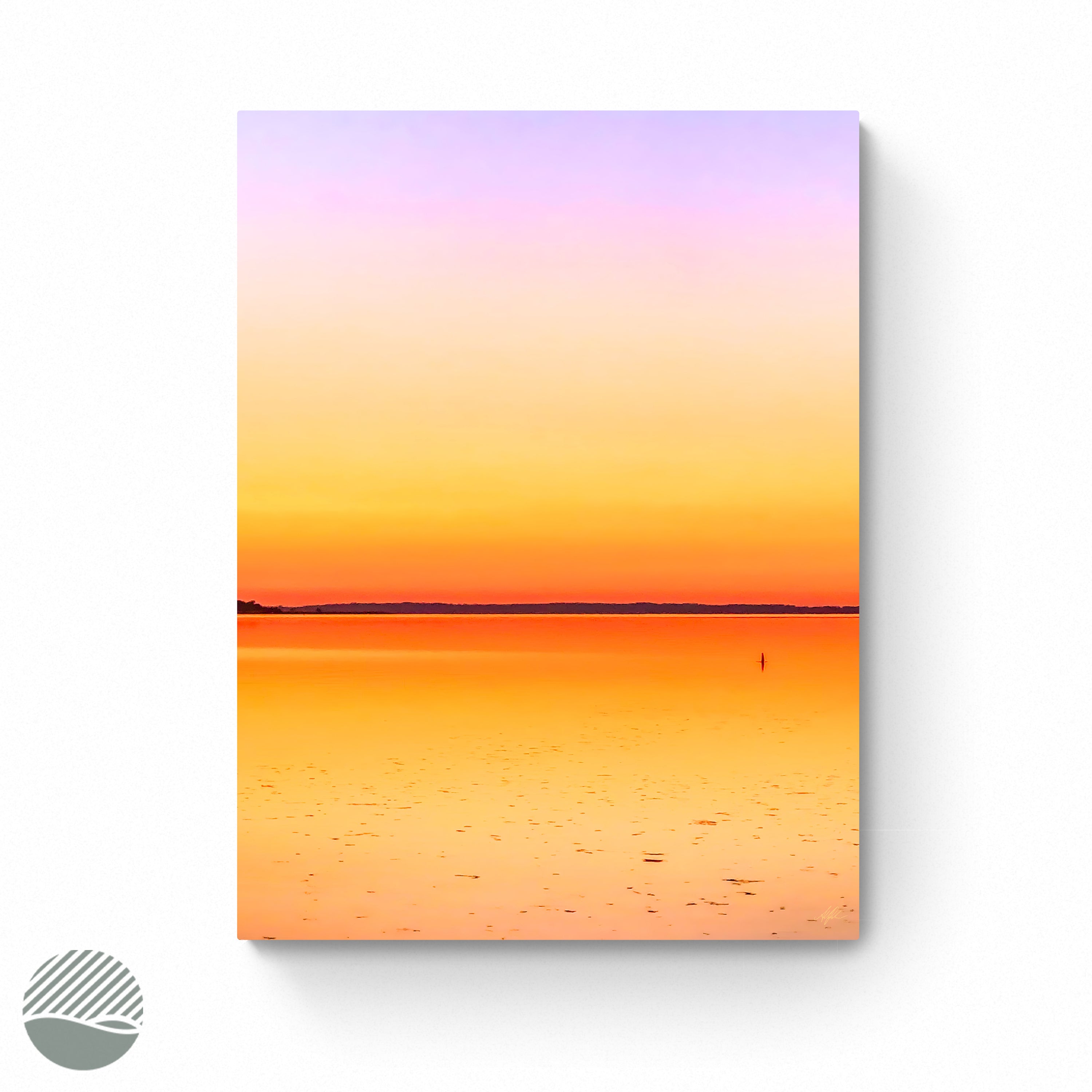 Sunset Reflection Art Photo Print by Alan Pedersen - Alanytherock - Print Showcase Sample