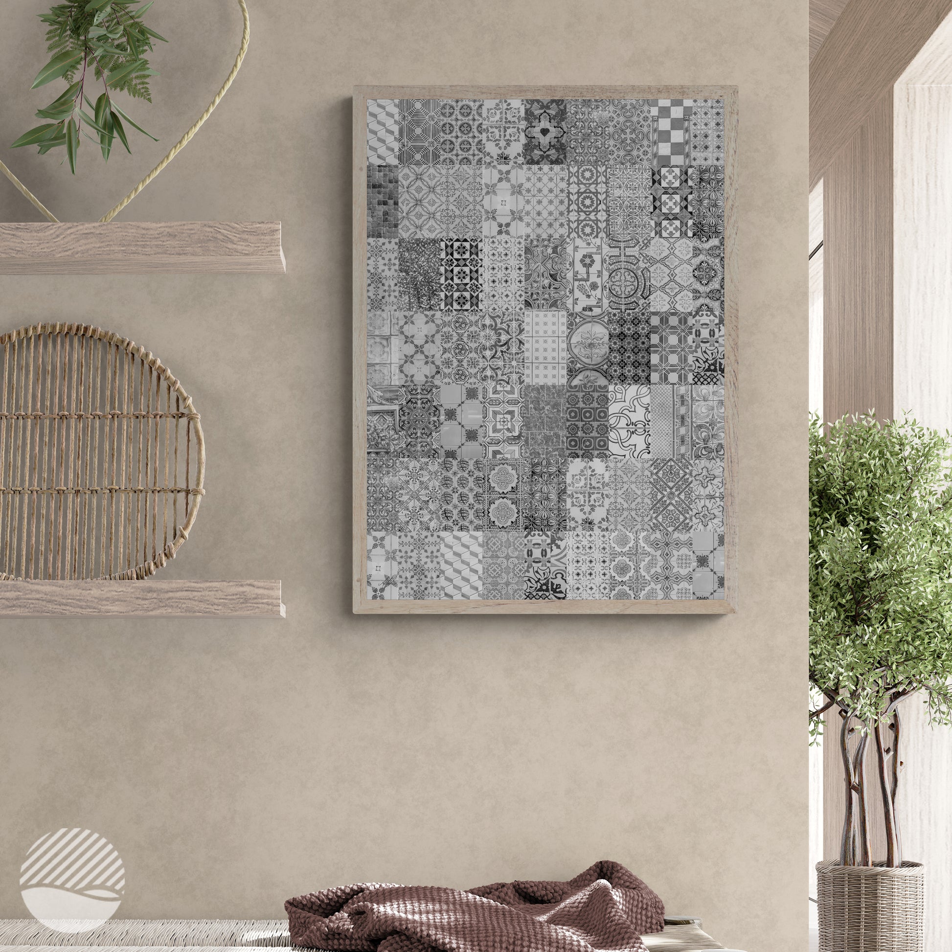 Tiles of Lisboa by Alantherock - dream edition in bathroom