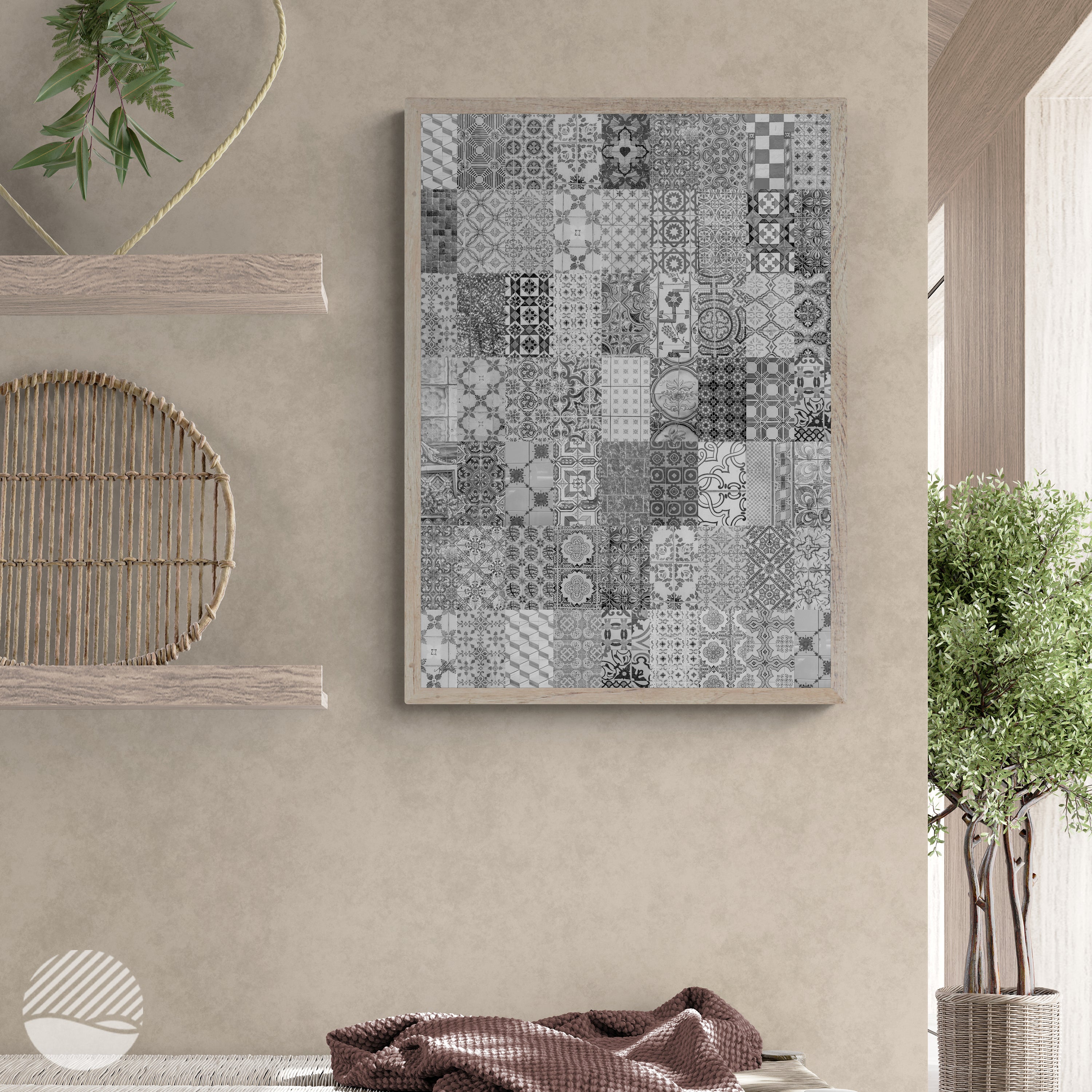 Tiles of Lisboa by Alantherock - dream edition in bathroom
