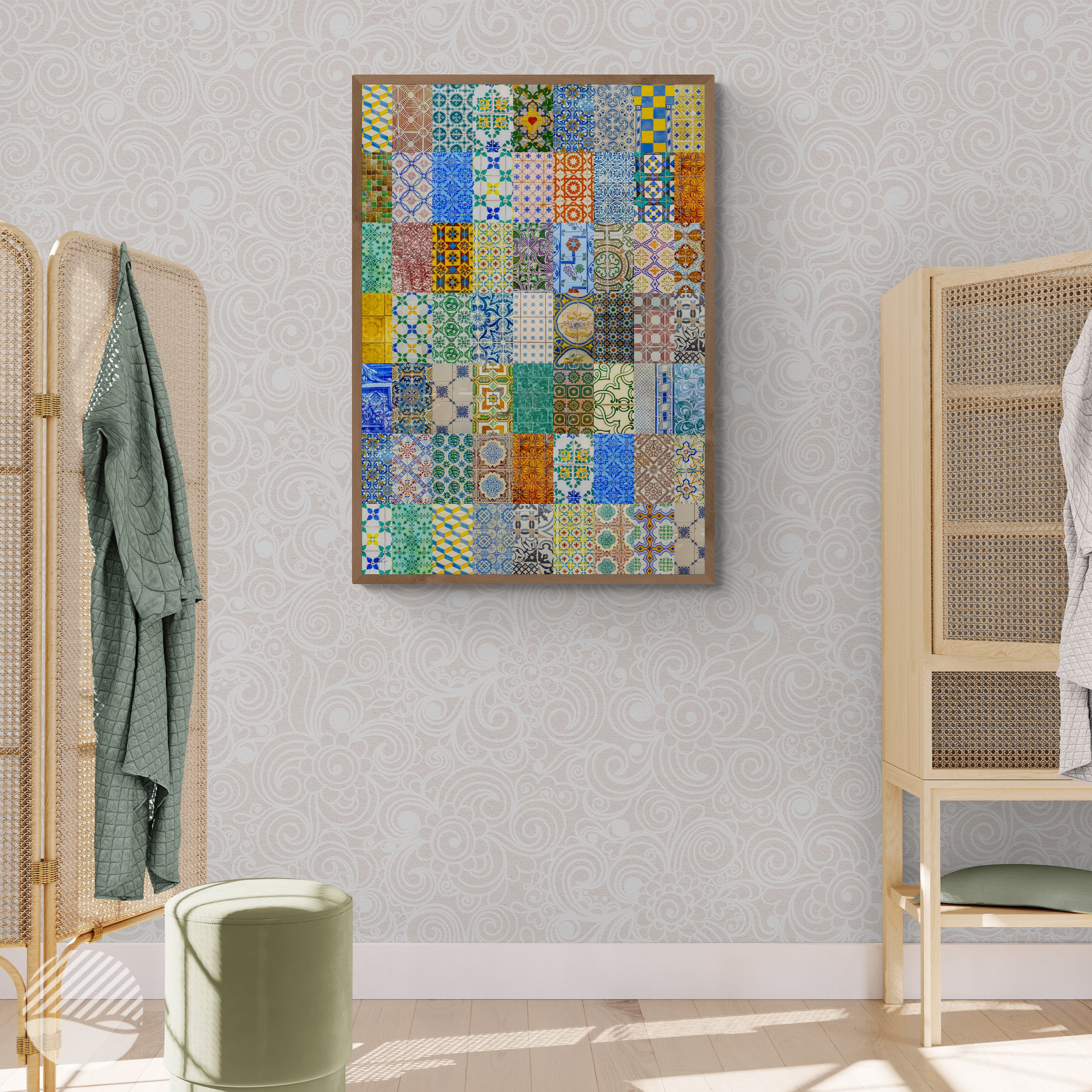 Tiles of Lisboa by Alantherock - Day Edition in wardrobe