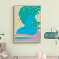 Workspace room mockup of Water goddess art print by SOAL Studio on NOKUKO.com 