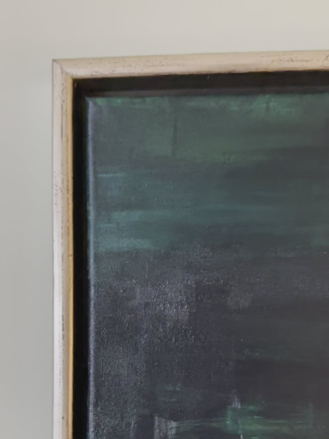 video of Beneath the Surface by Alan Pedersen - ALANTHEROCK. An original and unique acrylic painting with drawn details in 60cm x70cm dimension.