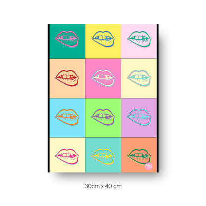 NOKUKO - Art - Flying Fuck - Pleasure - 30cmx40cm print