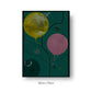 NOKUKO - art - Alan Pedersen - ALANTHEROCK - Finding paths - Dark Green - 50cmx70cm print
