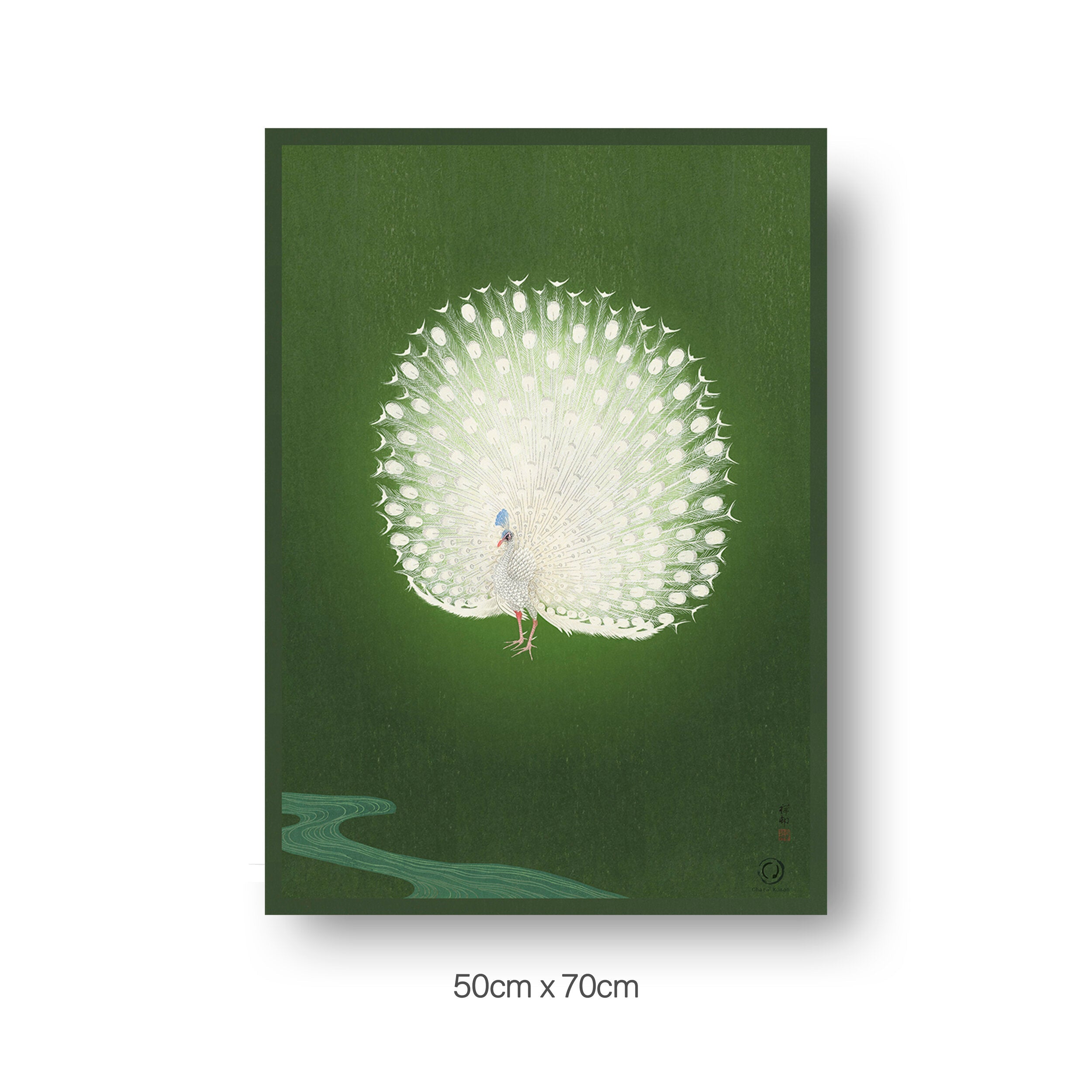 NOKUKO - Art - Pública Rework - Peacock Ohara - 50cmx70cm print