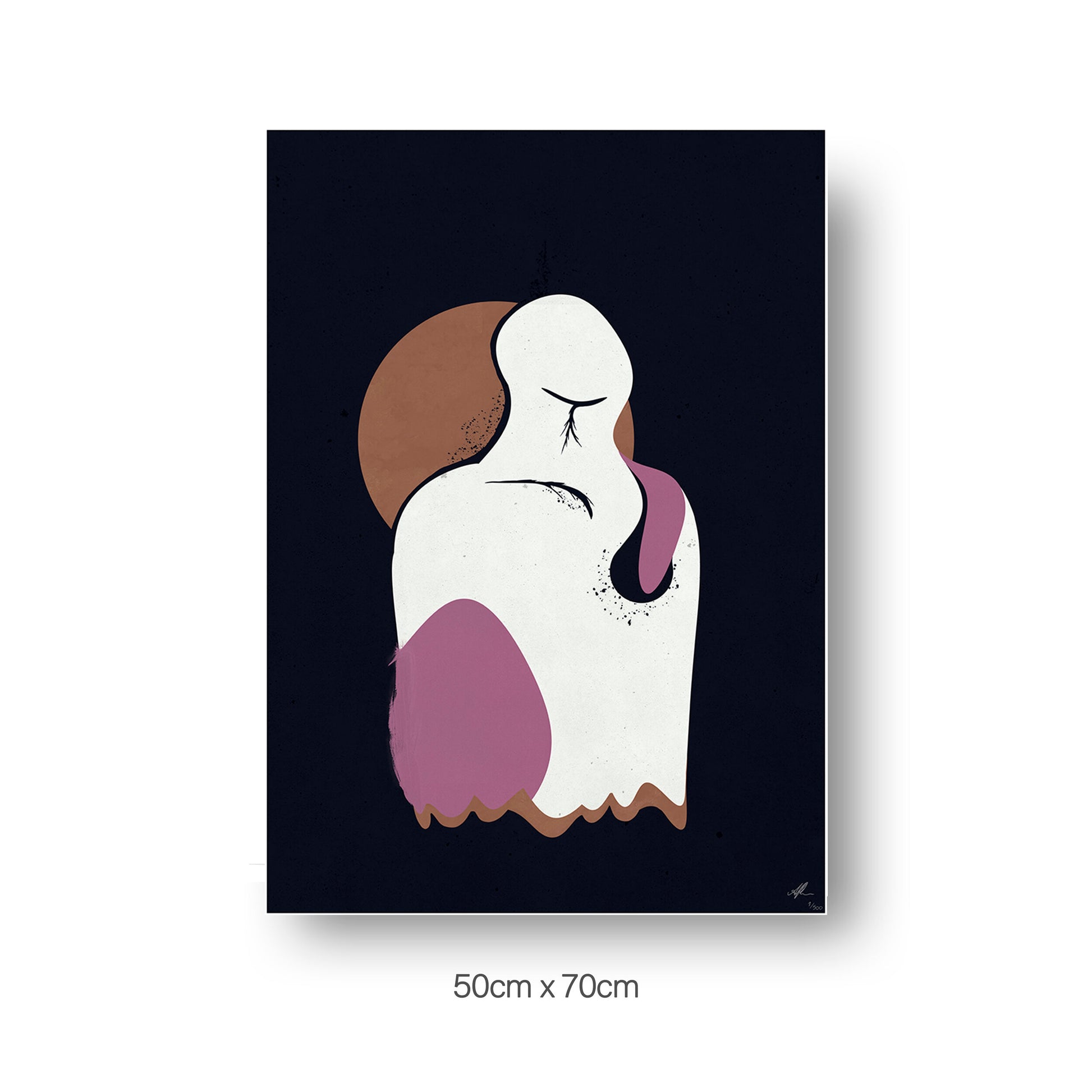 NOKUKO - Art - Alan Pedersen - ALANTHEROCK - without armour - Limited edition - 50cmx70cm print
