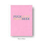 NOKUKO - art- Flying Fuck - Love More - pink 70cmx100cm print