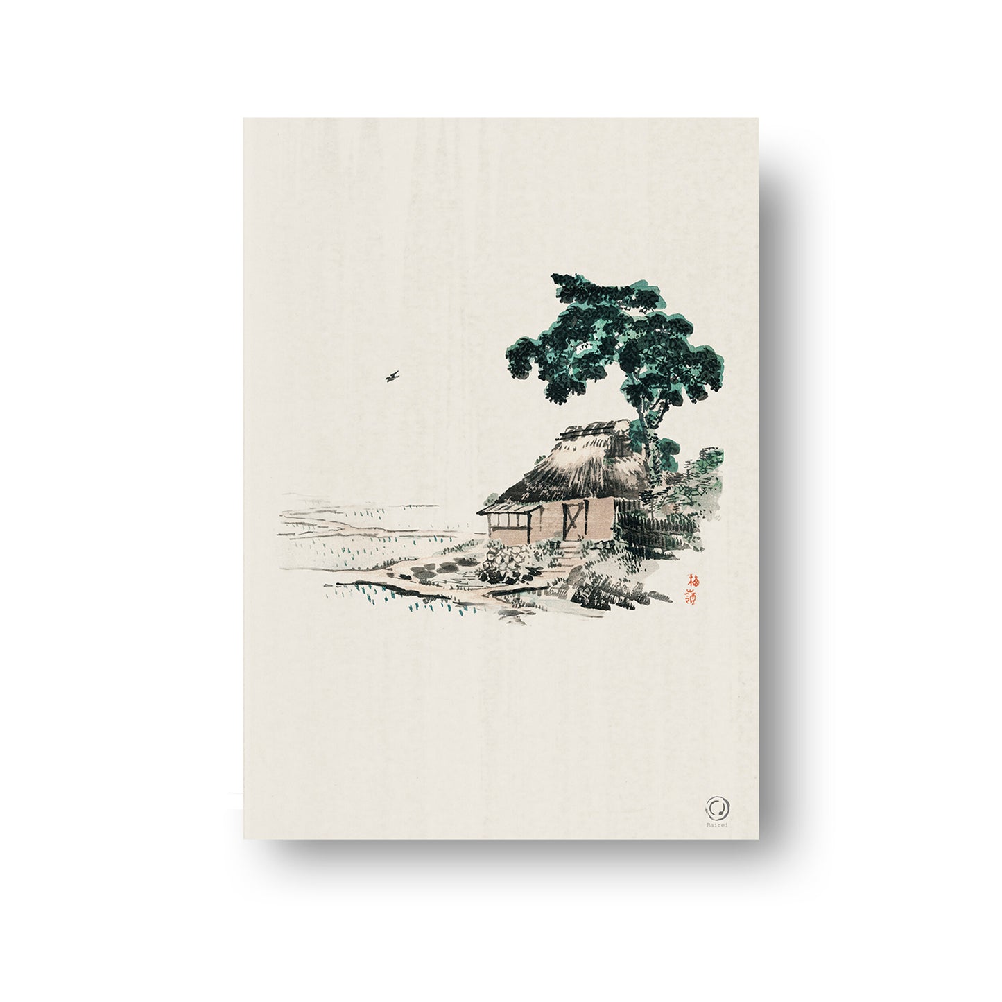 NOKUKO - art- Pública Rework - Lonely House Bairei - print