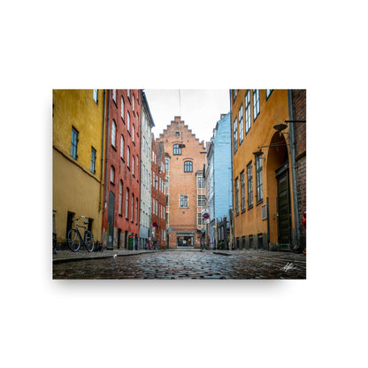 NOKUKO - photo - Alan Pedersen - ALANTHEROCK - Narrow streets of Copenhagen - print