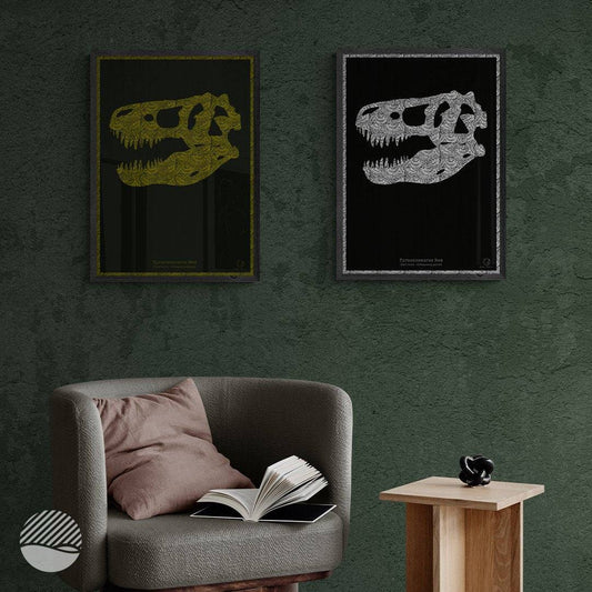 NOKUKO - Art - Pública Rework - Patterns of ancient life Morris Pedersen dark - mockup front