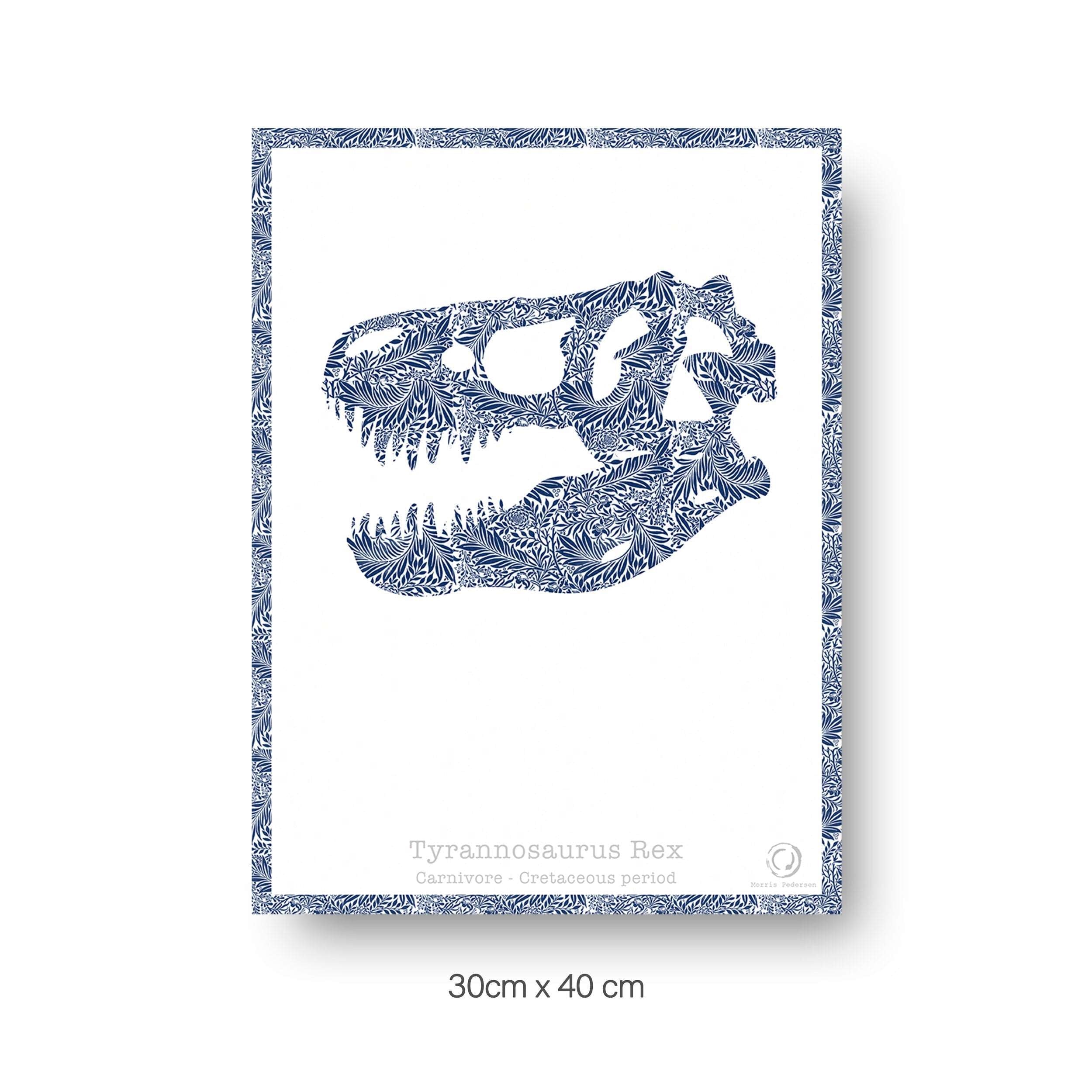 NOKUKO - Art - Pública Rework - Patterns of ancient life Morris Pedersen light - 30cmx40cm print