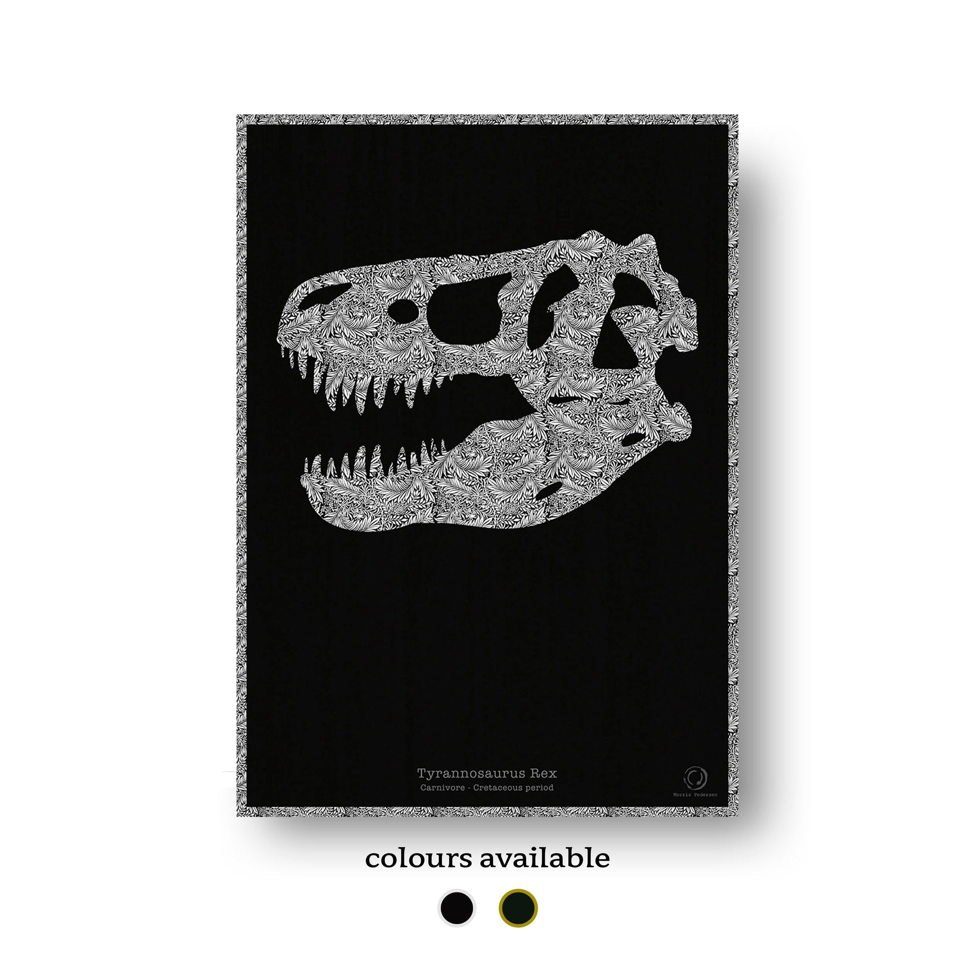 NOKUKO - Art - Pública Rework - Patterns of ancient life Morris Pedersen dark - colours available