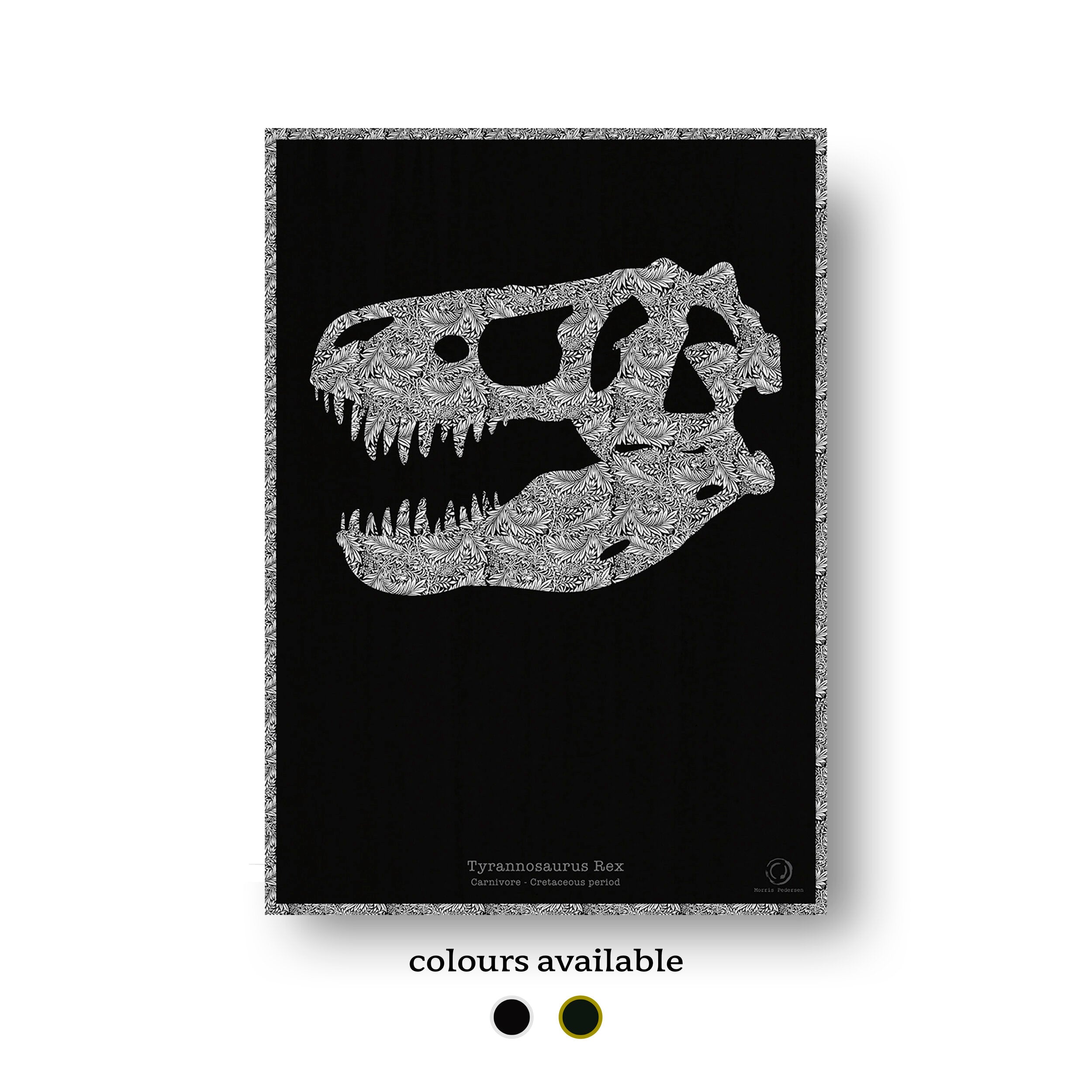 NOKUKO - Art - Pública Rework - Patterns of ancient life Morris Pedersen dark - colours available