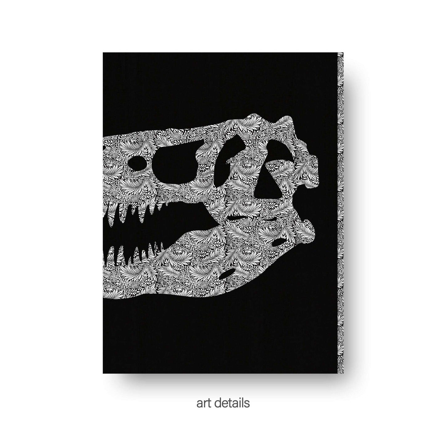 NOKUKO - Art - Pública Rework - Patterns of ancient life Morris Pedersen dark - art details