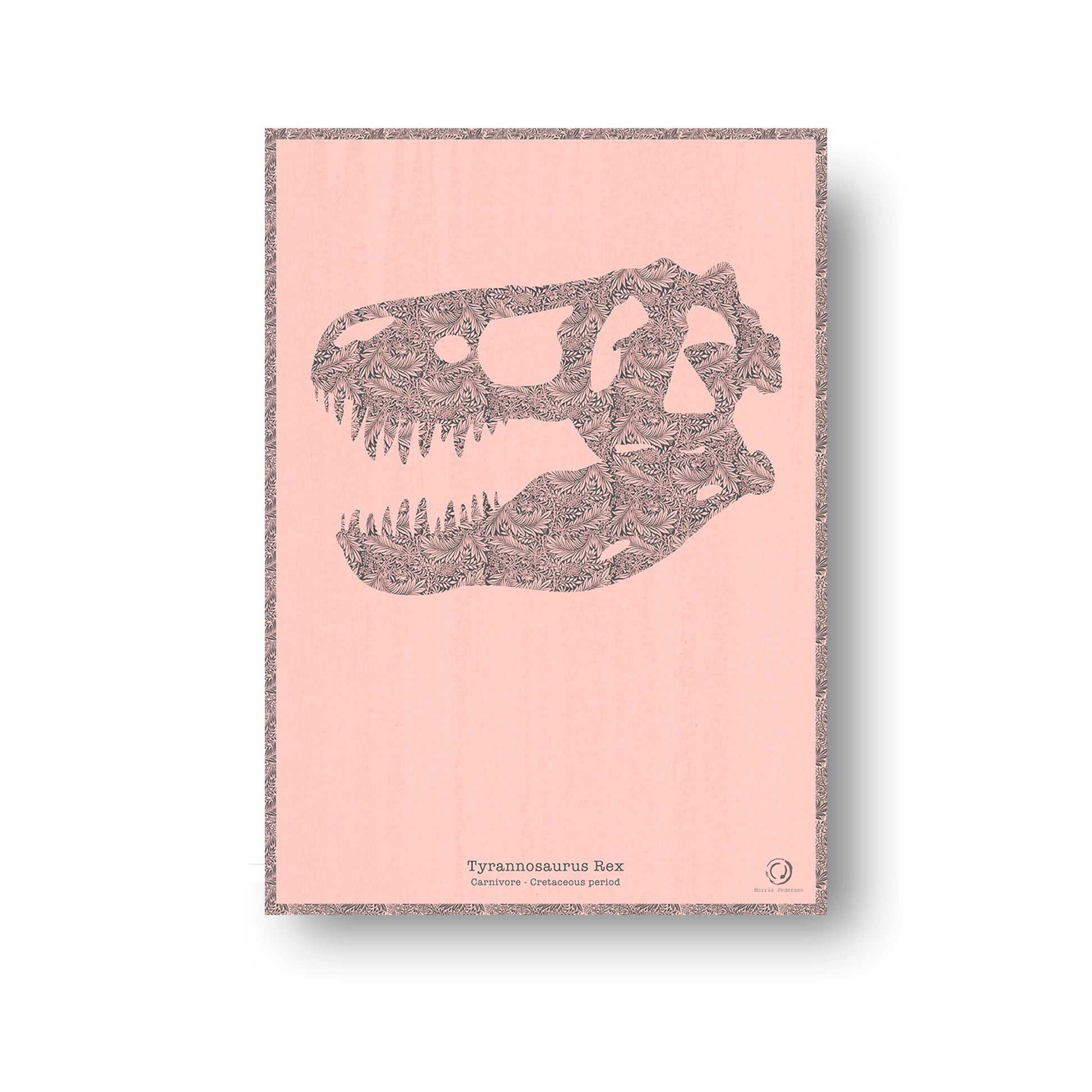 NOKUKO - Art - Pública Rework - Patterns of ancient life Morris Pedersen - Rosa print