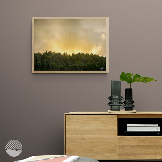NOKUKO - photo - Alan Pedersen - ALANTHEROCK - Night of bright light Norway - mockup front