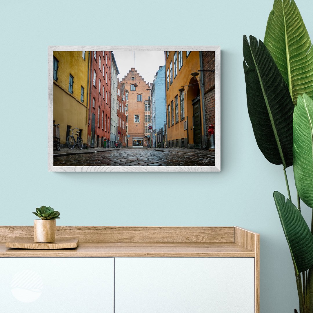 NOKUKO - photo - Alan Pedersen - ALANTHEROCK - Narrow streets of Copenhagen - mockup front 