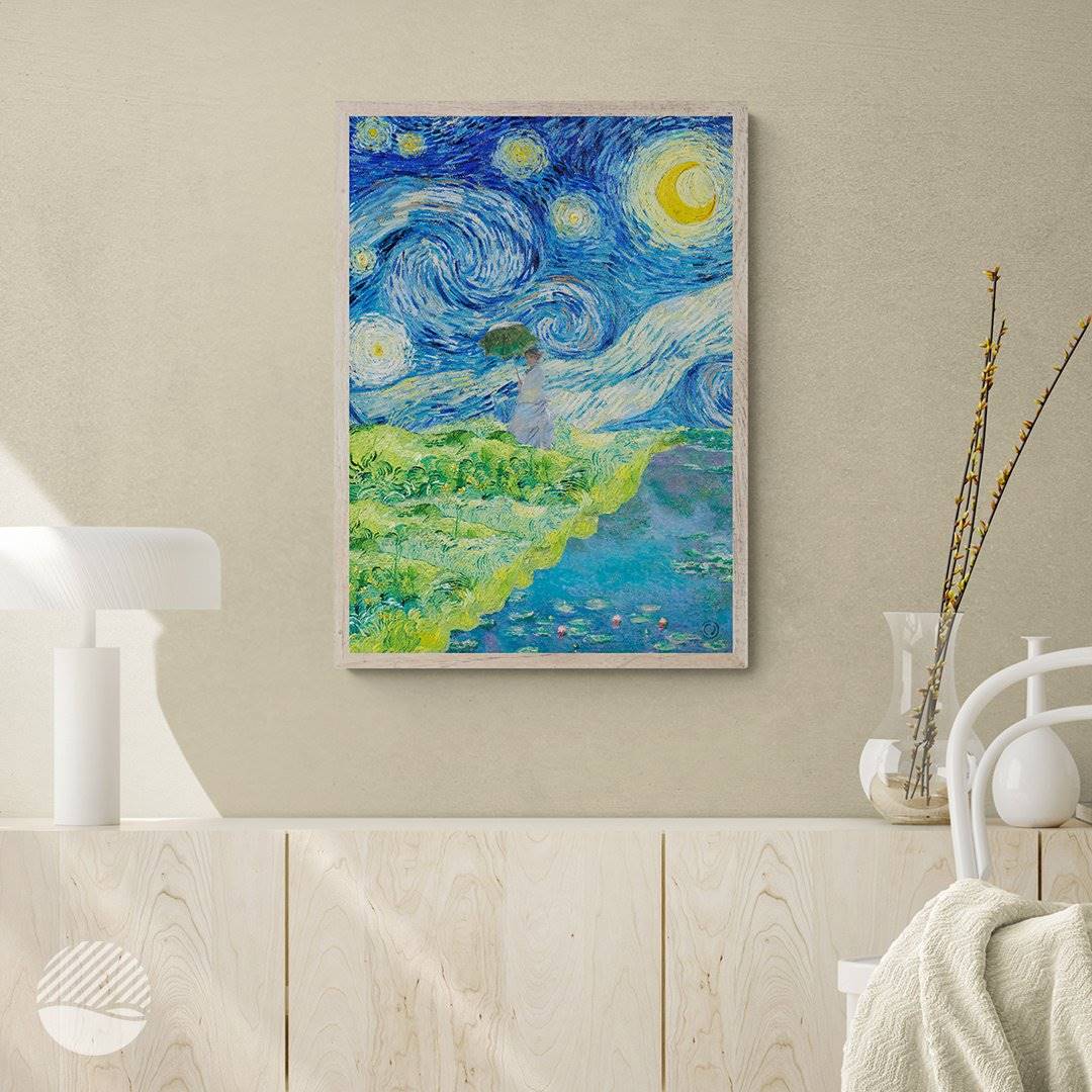 NOKUKO - art - Pública Rework - Everything under the moon monet van gogh - mockup 2