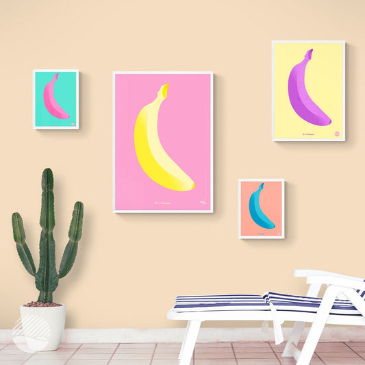 NOKUKO - art - Flying Fuck - It's a banana - mockup front