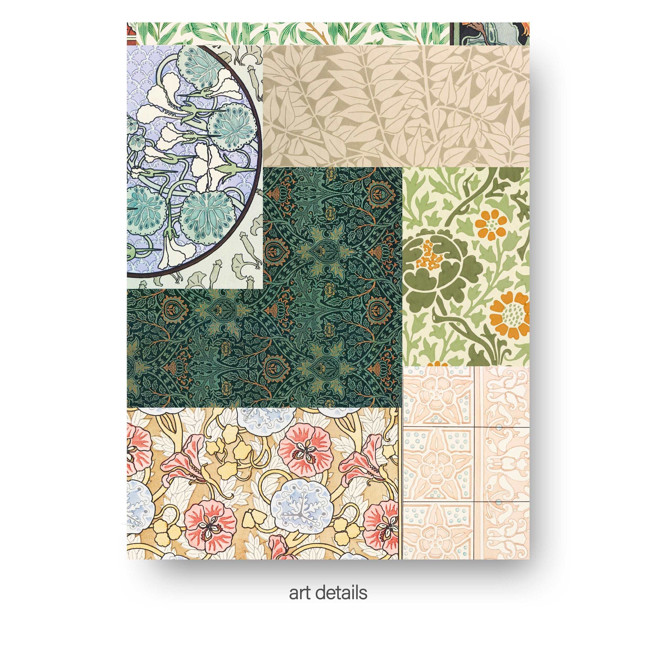 NOKUKO - Art - Pública Rework - Patterns and texture morris verneuil - art details