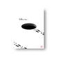 NOKUKO - art - Flying Fuck - Follow me - white black print