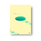 NOKUKO - art - Flying Fuck - Follow me - Yellow Green print