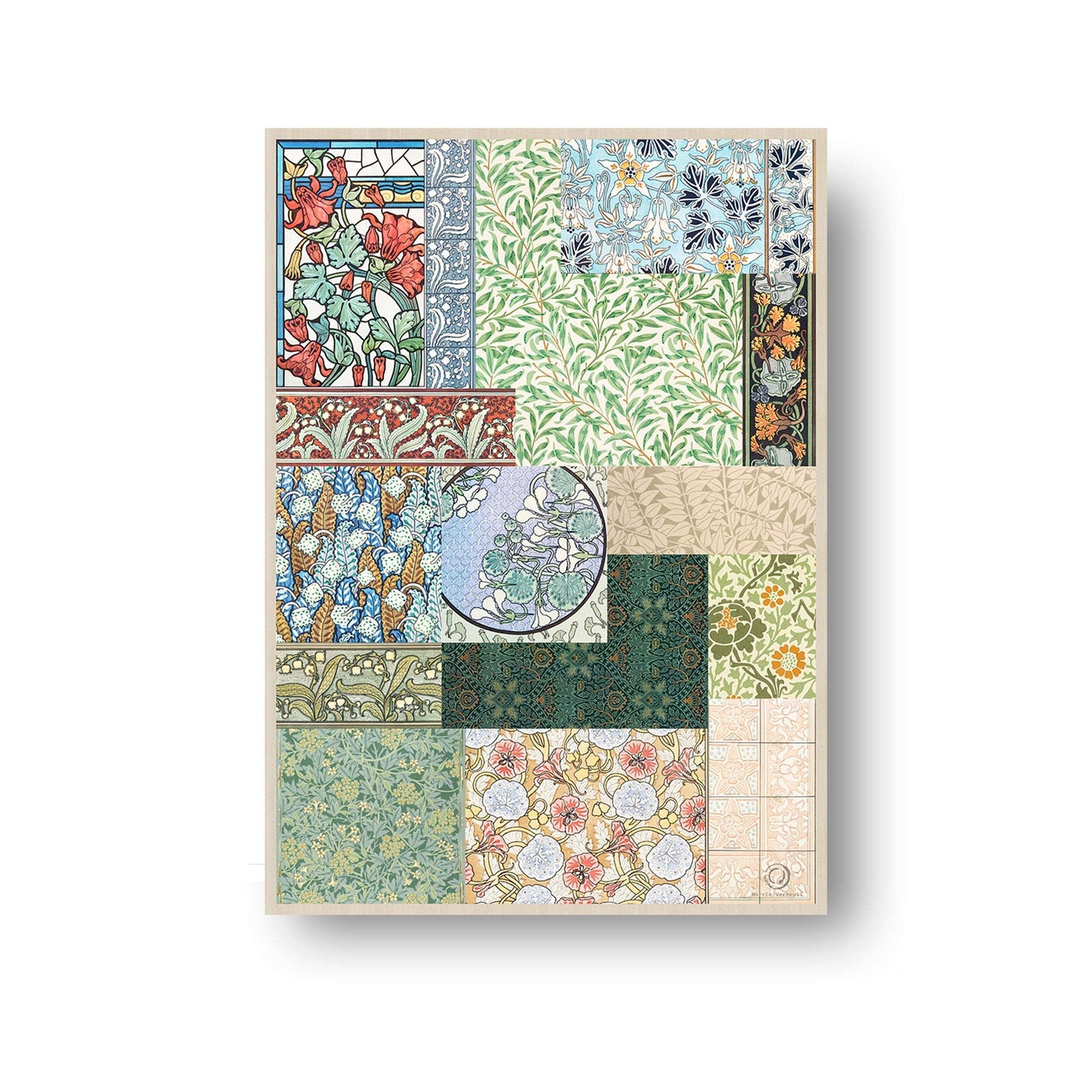 NOKUKO - Art - Pública Rework - Patterns and texture morris verneuil - print
